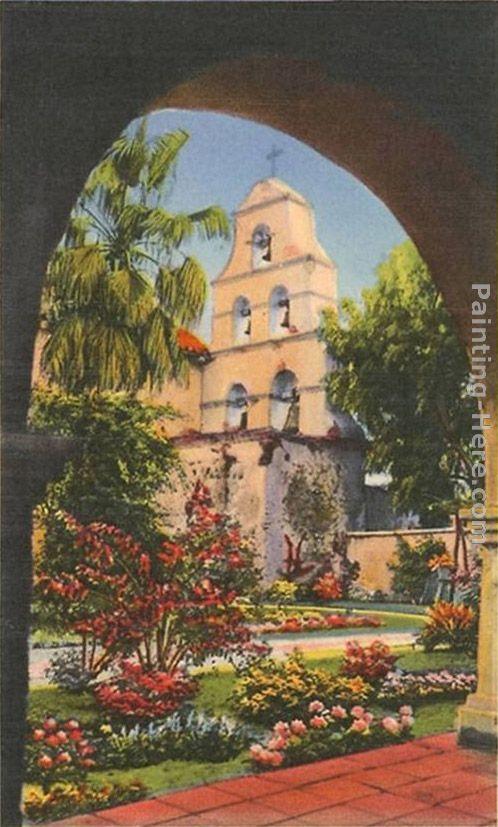 Norman Parkinson Grounds, Old Mission de Alcala, San Diego, California